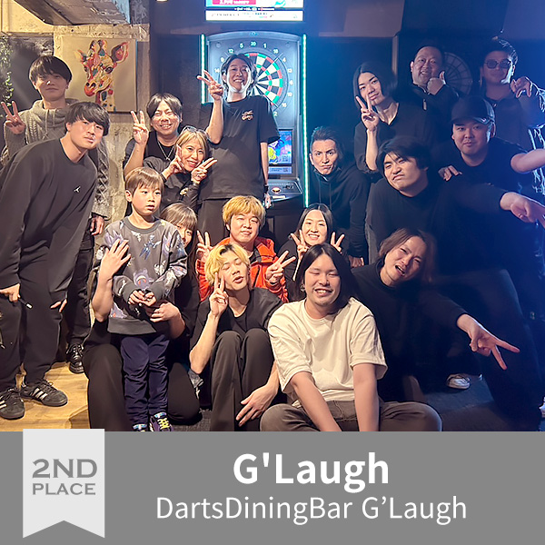 2位：G'Laugh